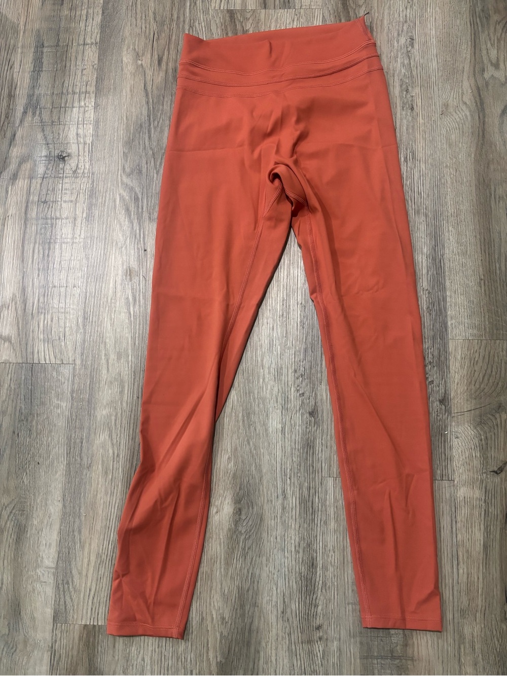 High-Waist Coral Leggings